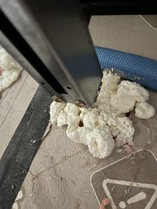 足元ウレタンフォーム